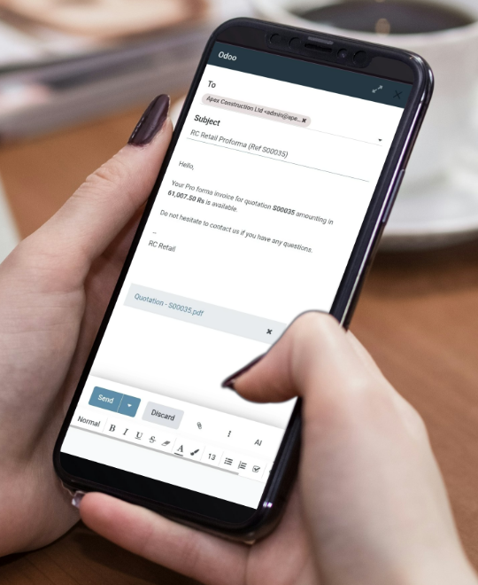 Job Card Management with Odoo ERP by RConsults