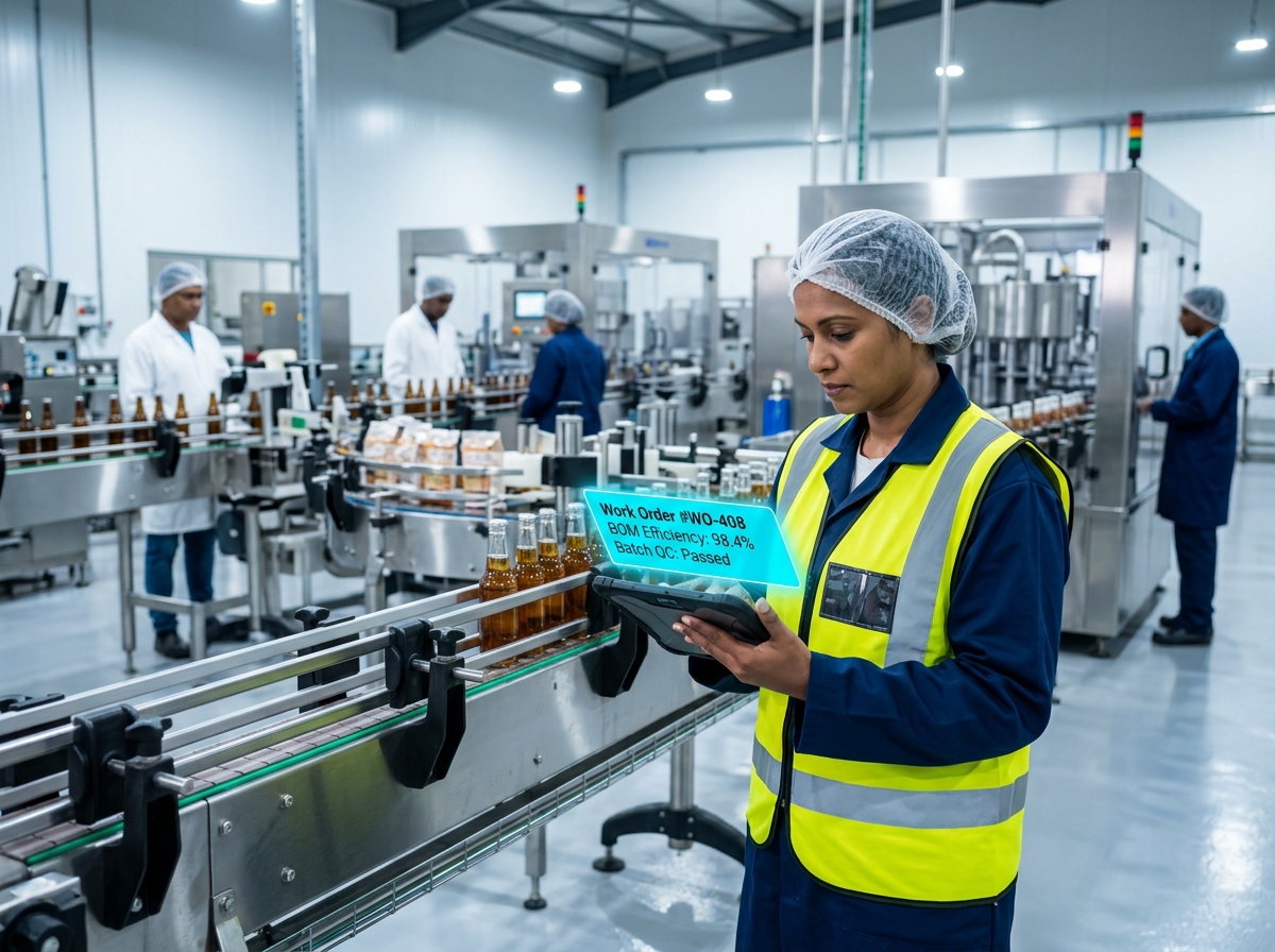 Mauritian Manufacturing Work Orders and BOMs
