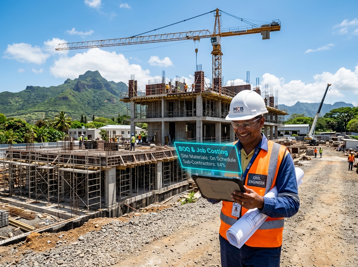 Mauritian Construction BOQ and Job Costing