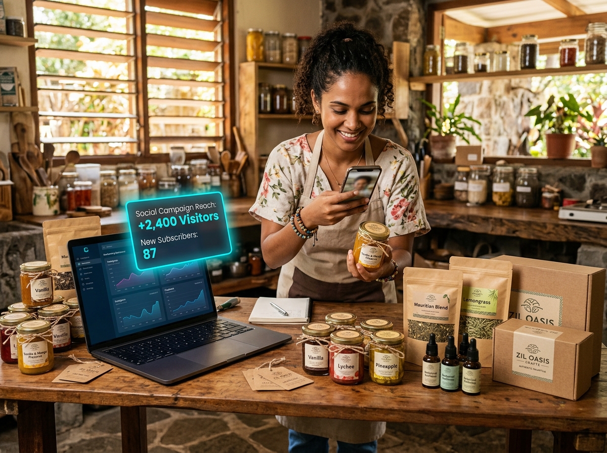 Mauritian Artisanal Startup Digital Marketing