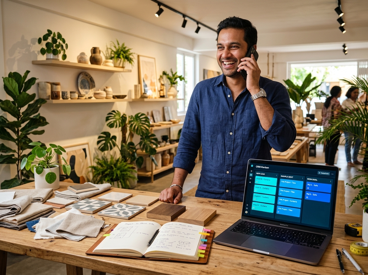 Mauritian Boutique Startup CRM Lead Tracking