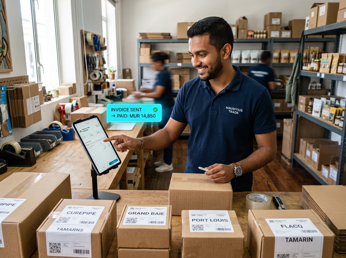 Mauritian Trade Startup Instant Invoicing